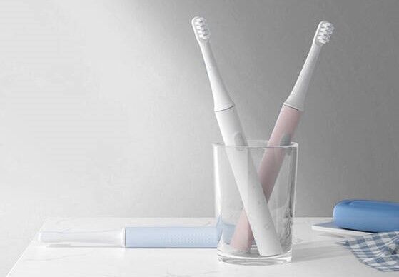 Электрическая зубная щетка Mijia Sonic Electric Toothbrush T100 (Pink) - 4