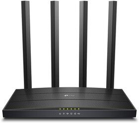 Archer C6U Маршрутизатор TP-Link AC1200 Dual-band Wi-Fi gigabit router, up to 867 Mbps at 5 GHzup to 300 Mbps at 2.4 GHz, support for 802.11ac/n/a/b/ - 1