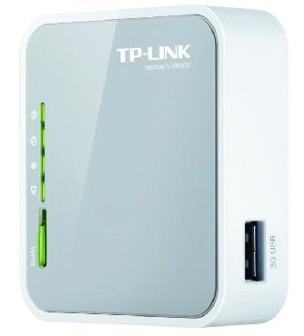 Беспроводной маршрутизатор TP-LINK TL-MR3020, 802.11n, 150Мбит/с, 2.4ГГц, 1xLAN/WAN, 1xUSB2.0, поддержка 3G/4G модема - 2