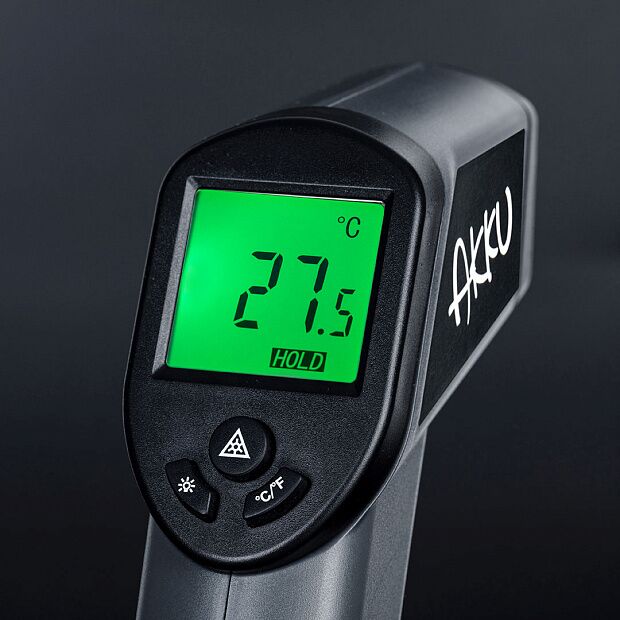 Xiaomi Akku Anku Infrared Thermometer Handheld (Black) - 2