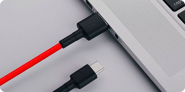 Кабель Xiaomi Mi Braided USB Type-C Cable 1m (Red) - 2
