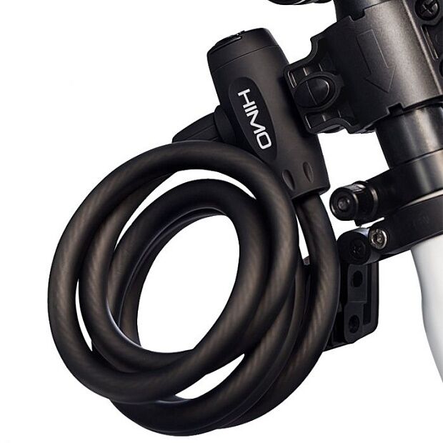 Замок для велосипеда HIMO L150 Portable Folding Cable Lock (Black/Черный) - 4