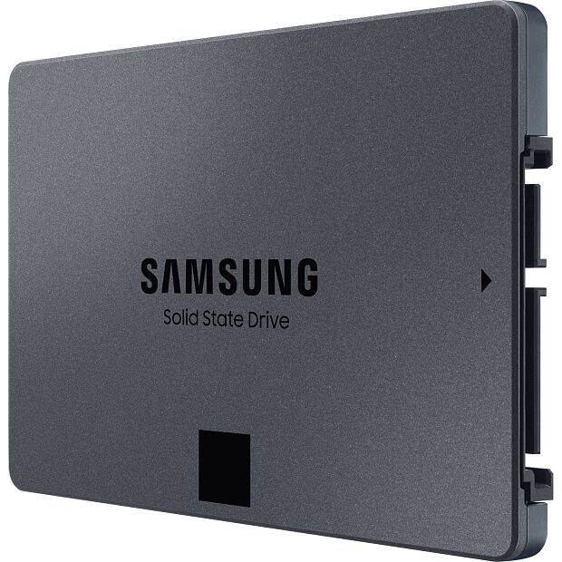 Твердотельные накопители Samsung SSD 870 QVO, 2000GB, 2.5 7mm, SATA3, 4-bit MLC, R/W 560/530MB/s, IOPs 98 000/88 000, TBW 720, DWPD 0.33 (12 мес.) - 3
