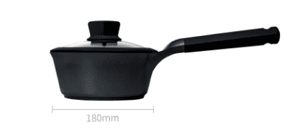 Набор сковородок Xiaomi Huoho Pan Non-Stick Set (Black/Черный) - 3